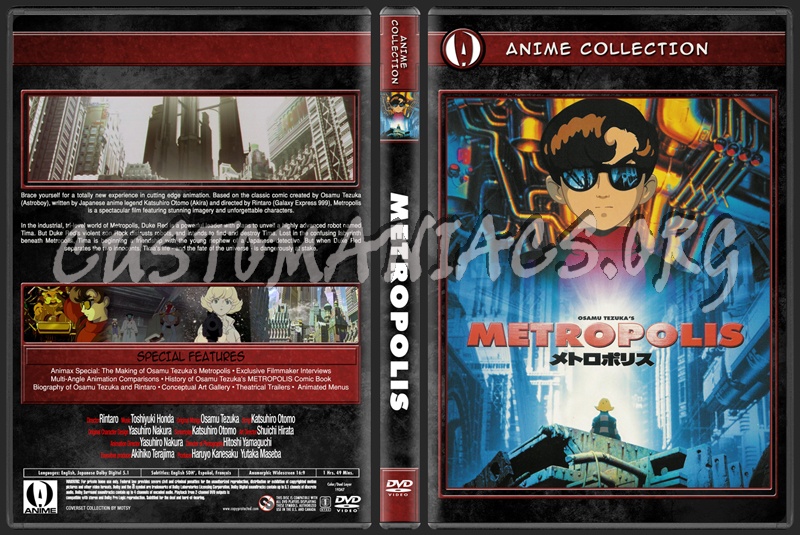 Anime Collection Metropolis dvd cover