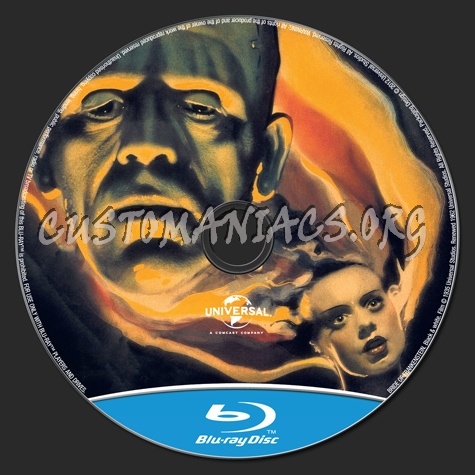 Bride of Frankenstein blu-ray label