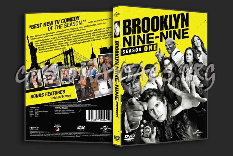 Brooklyn Nine-Nine Season 1 dvd cover