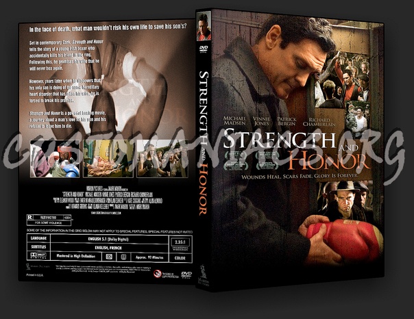 Strength and Honor dvd cover