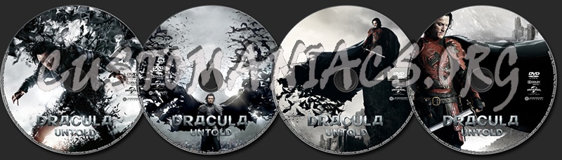 Dracula Untold dvd label