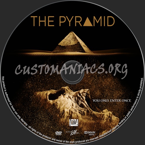 The Pyramid dvd label