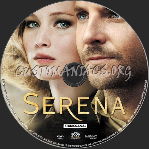 Serena dvd label