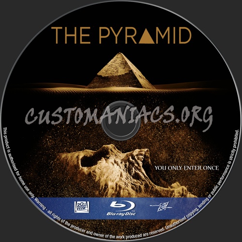The Pyramid blu-ray label