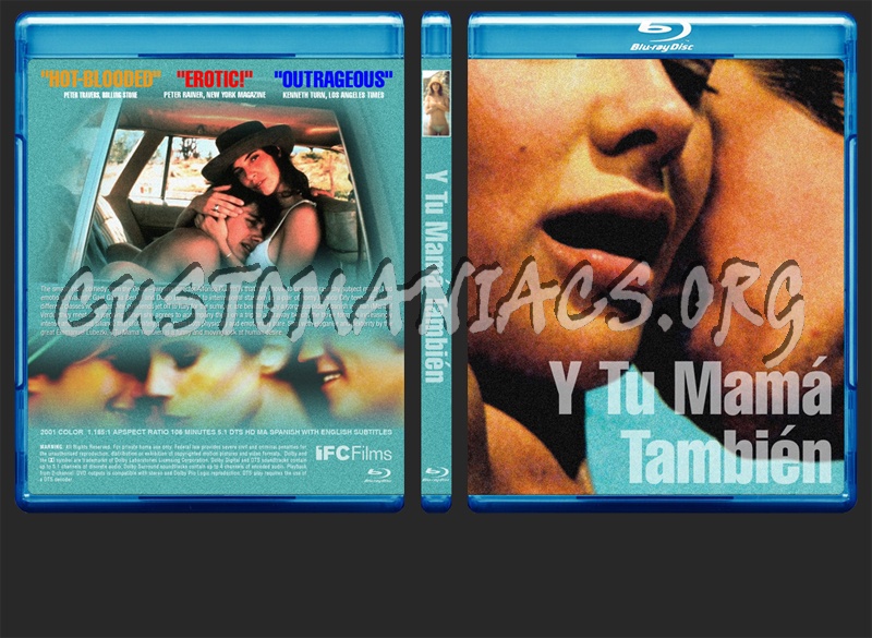 Y Tu Mama Tambien blu-ray cover