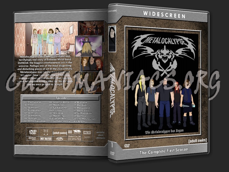 Metalocalypse Season 1 dvd cover