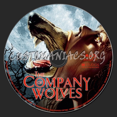 The Company of Wolves blu-ray label