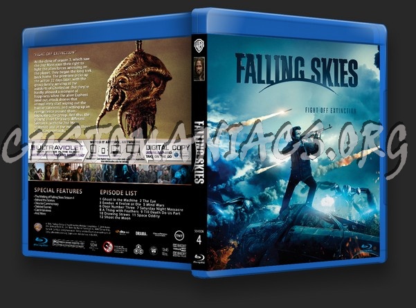 Falling Skies Season 4 blu-ray cover