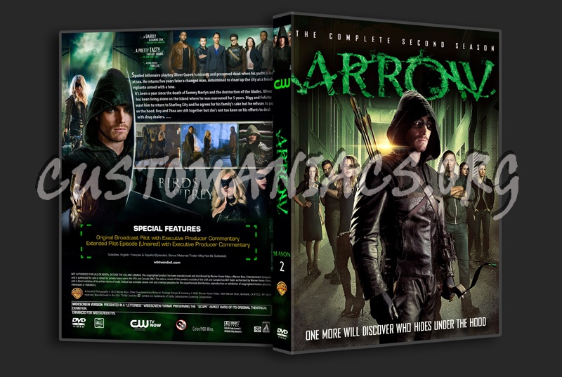 Arrow s2 dvd cover