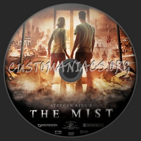 The Mist dvd label