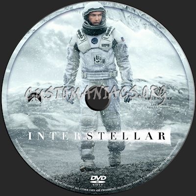 Interstellar dvd label