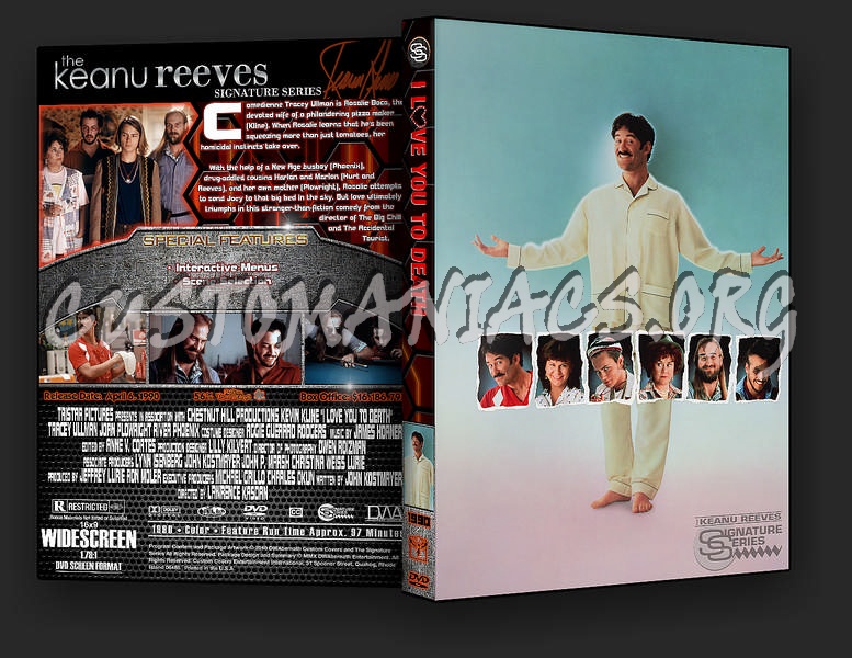 I Love You to Death dvd cover