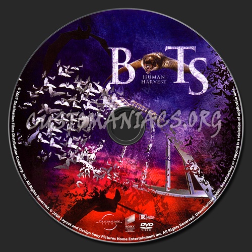 Bats- Human Harvest dvd label