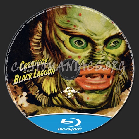 Creature From the Black Lagoon (1954) blu-ray label