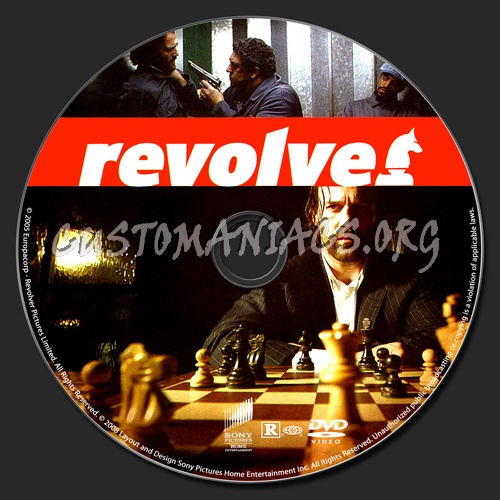 Revolver dvd label