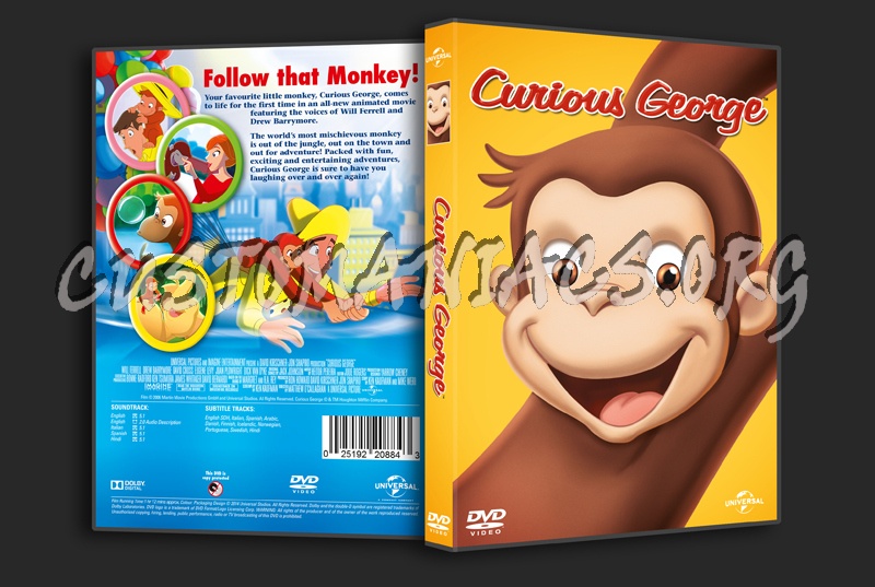 Curious George dvd cover