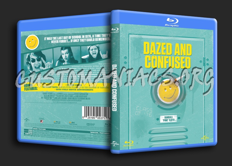 Dazed and Confused blu-ray cover