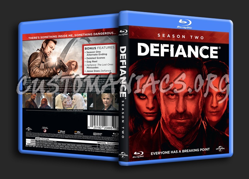 Defiance Season 2 blu-ray cover