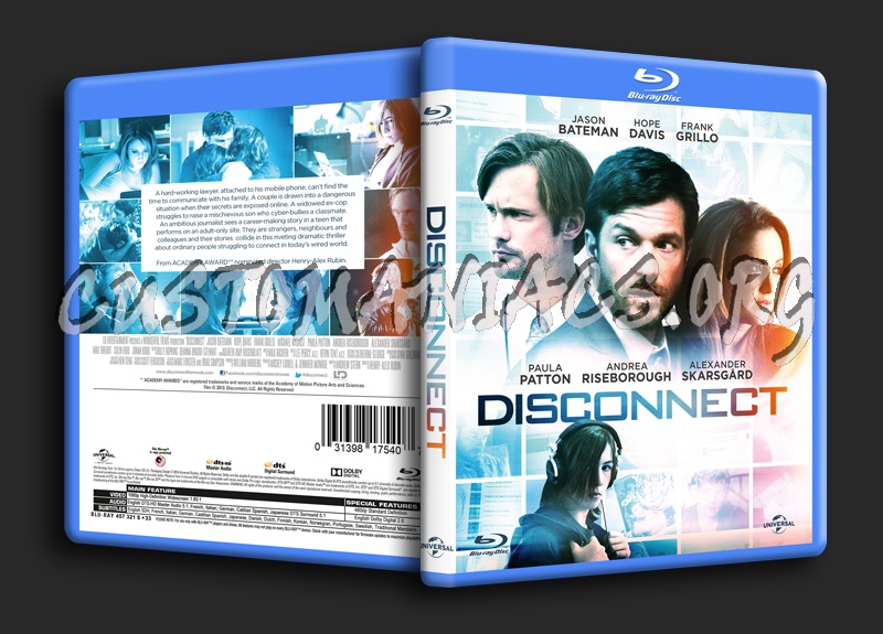 Disconnect blu-ray cover