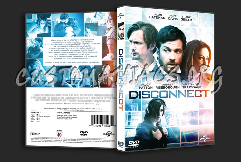 Disconnect dvd cover