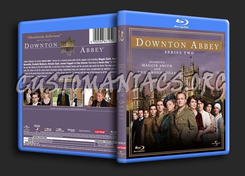 Downton Abbey Series 2 blu-ray cover