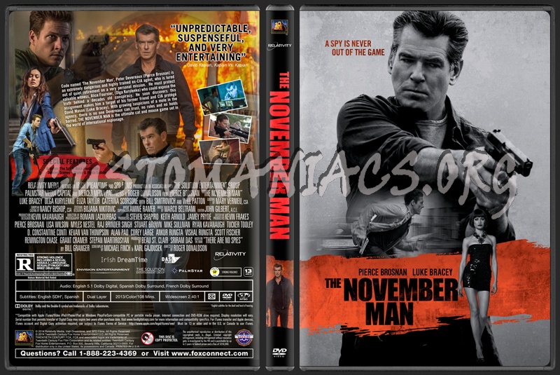 The November Man dvd cover