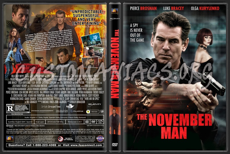 The November Man dvd cover