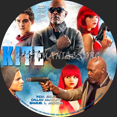 Kite dvd label
