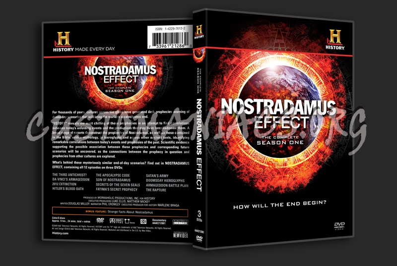 Nostradamus Effect Season 1 dvd cover
