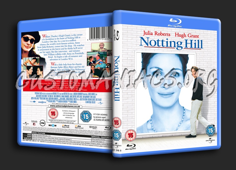 Notting Hill blu-ray cover