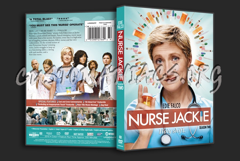Nurse Jackie Season 2 dvd cover