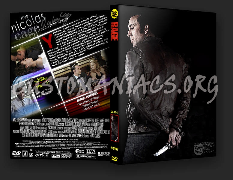 Rage dvd cover