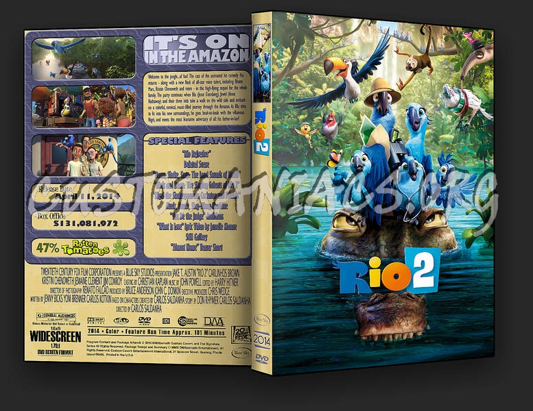 Rio 2 dvd cover