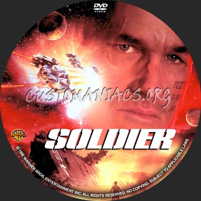 Soldier dvd label
