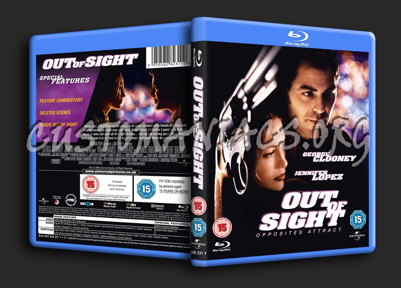 Out of Sight blu-ray cover