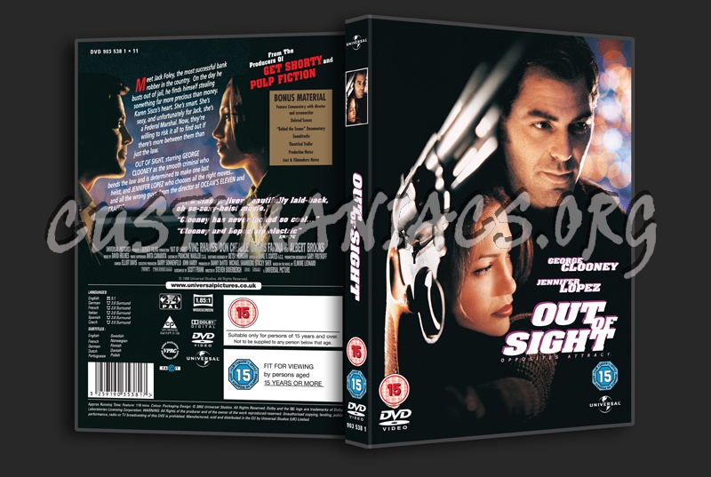 Out of Sight dvd cover