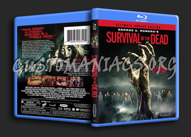 Survival of the Dead blu-ray cover