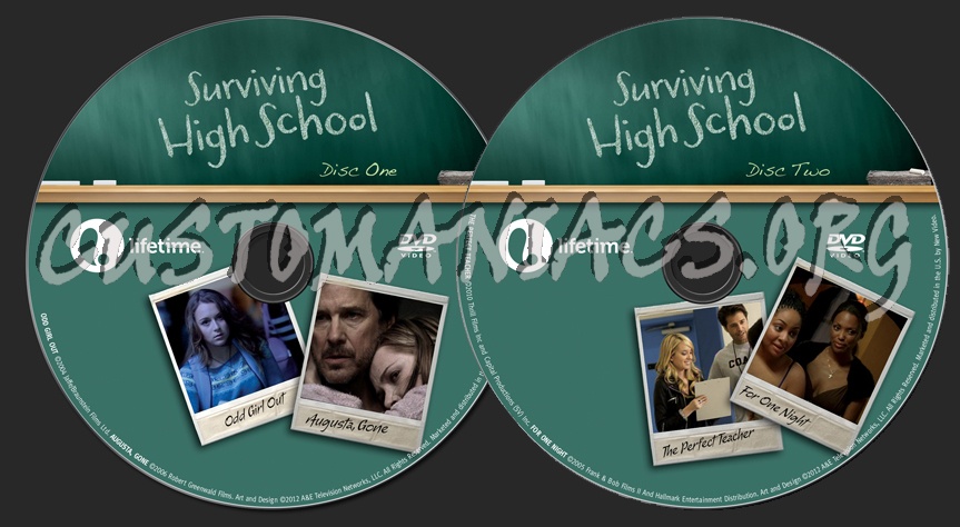 Surviving High School dvd label
