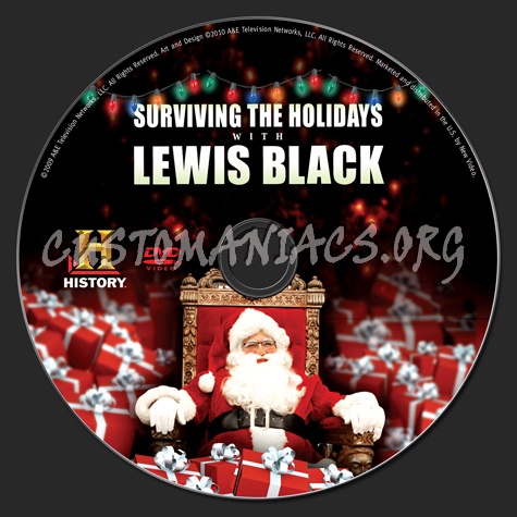 Surviving the Holidays With Lewis Black dvd label