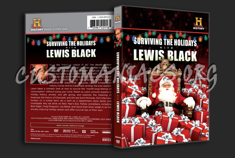 Surviving the Holidays With Lewis Black dvd cover