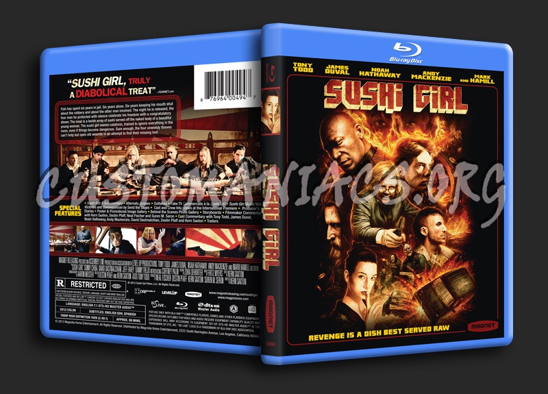 Sushi Girl blu-ray cover