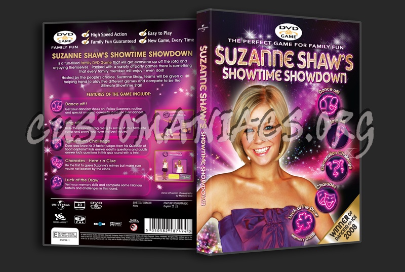 Suzanne Shaw's Showtime Showdown dvd cover