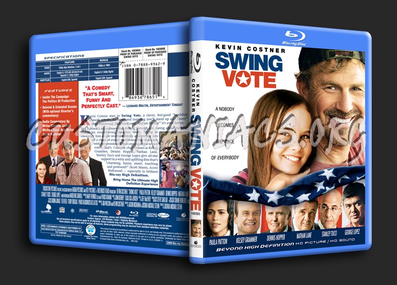 Swing Vote blu-ray cover