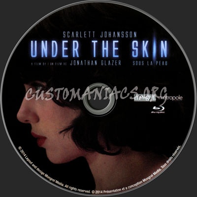 Under the Skin blu-ray label