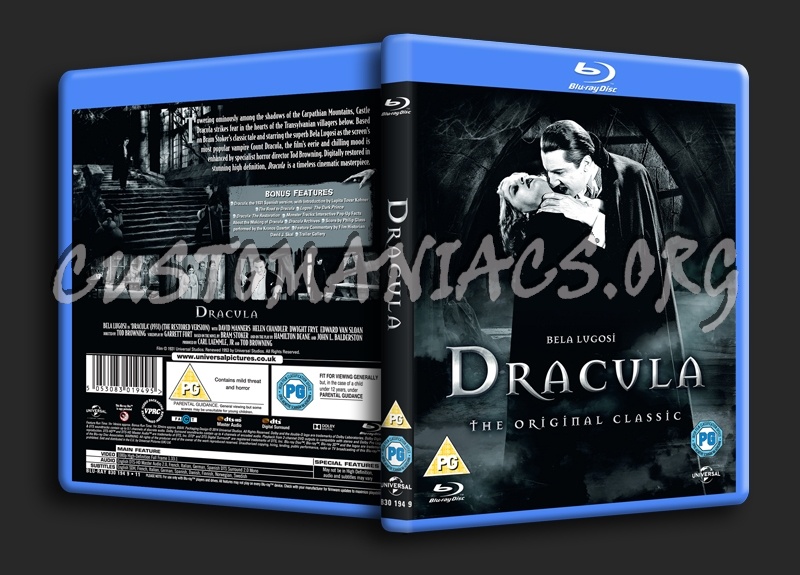 Dracula (1931) blu-ray cover