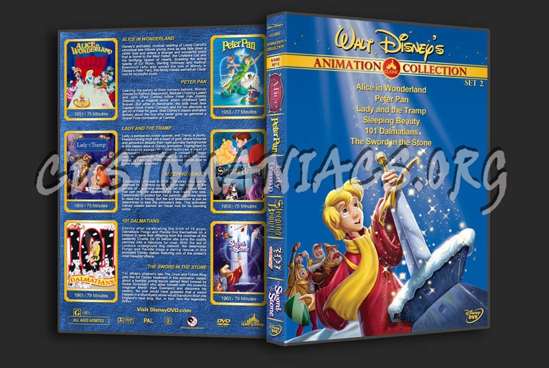 Walt Disney's Classic Animation Collection - Set 2 dvd cover