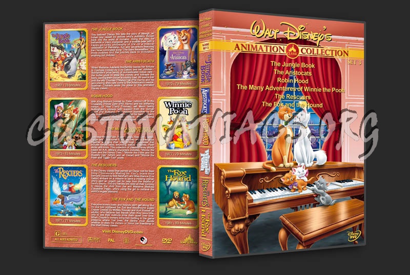 Walt Disney's Classic Animation Collection - Set 3 dvd cover