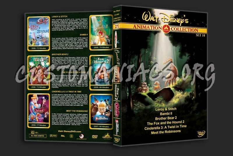 Walt Disney's Classic Animation Collection - Set 14 dvd cover
