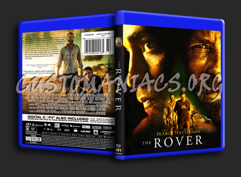 The Rover blu-ray cover