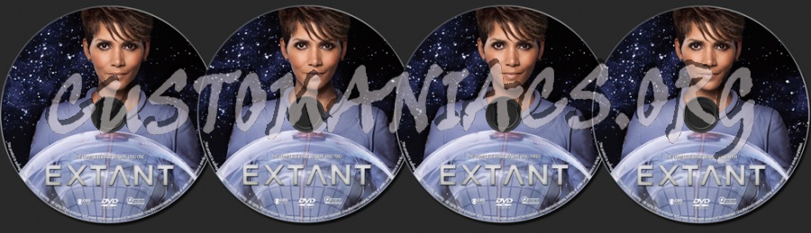 Extant Season 1 dvd label